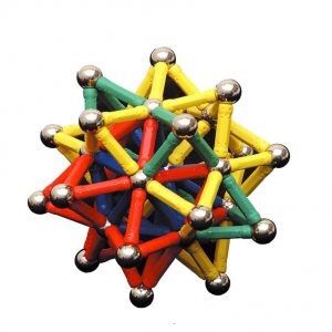 Bộ Nam châm lắp ghép Magic-Stick 50 thanh