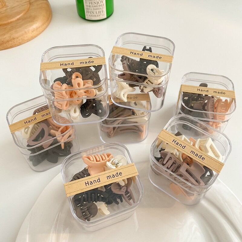 Set 10 Kẹp Tóc Mini Dễ Thương Cho Bé Gái, Combo 10 Cặp Tóc Cute