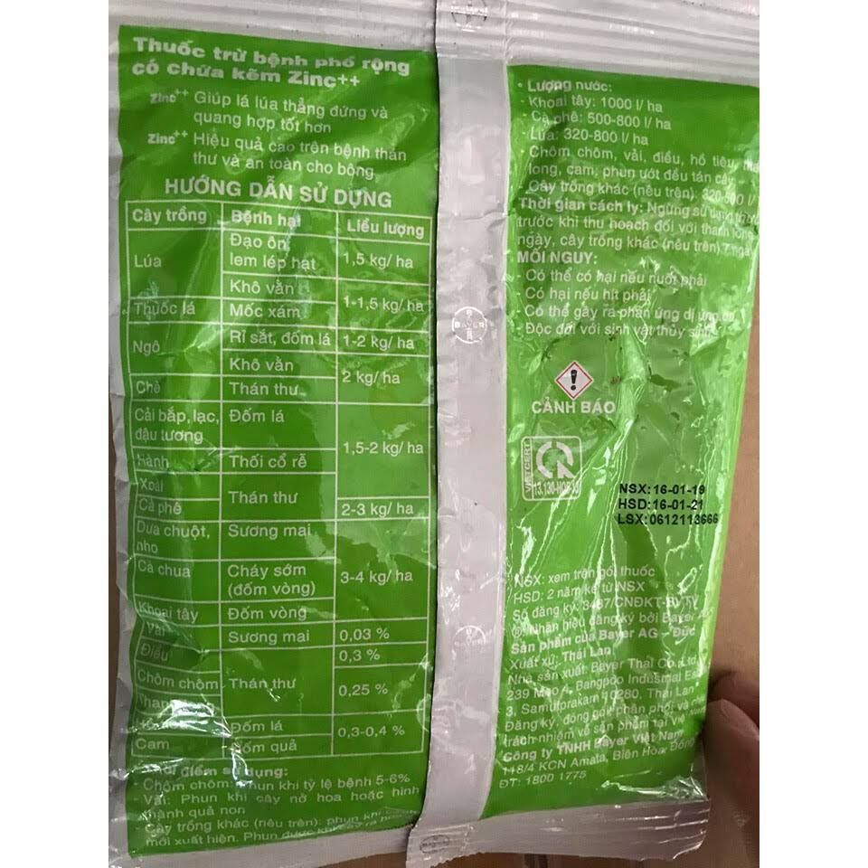 Antracol 100gram thuốc trừ bệnh