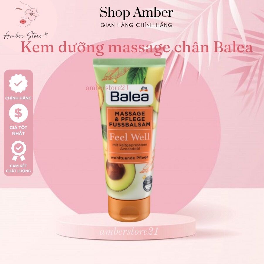 - Kem dưỡng massage chân Balea - Feel well