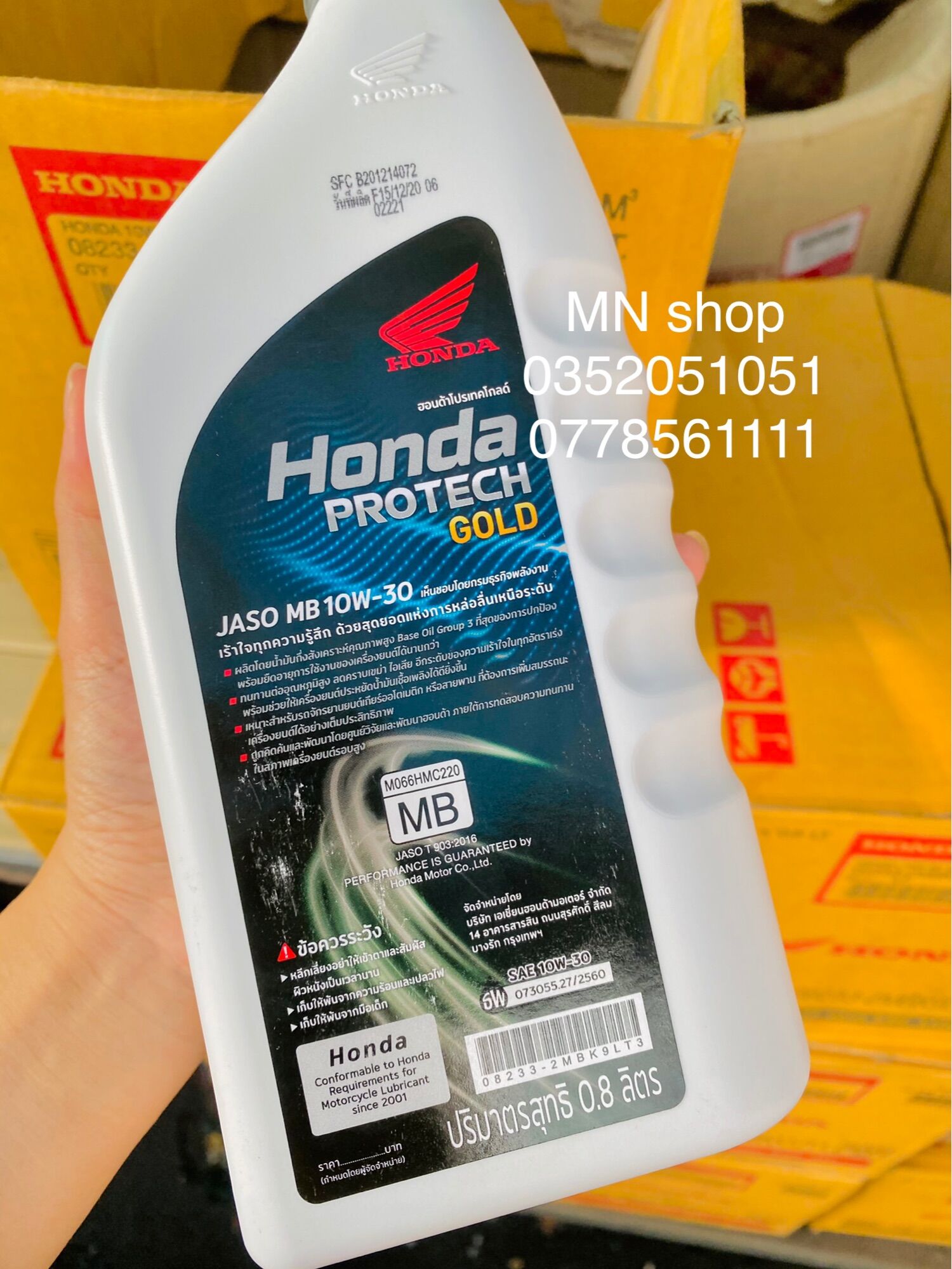 [HCM]Nhớt Honda protech gold (xe ga)