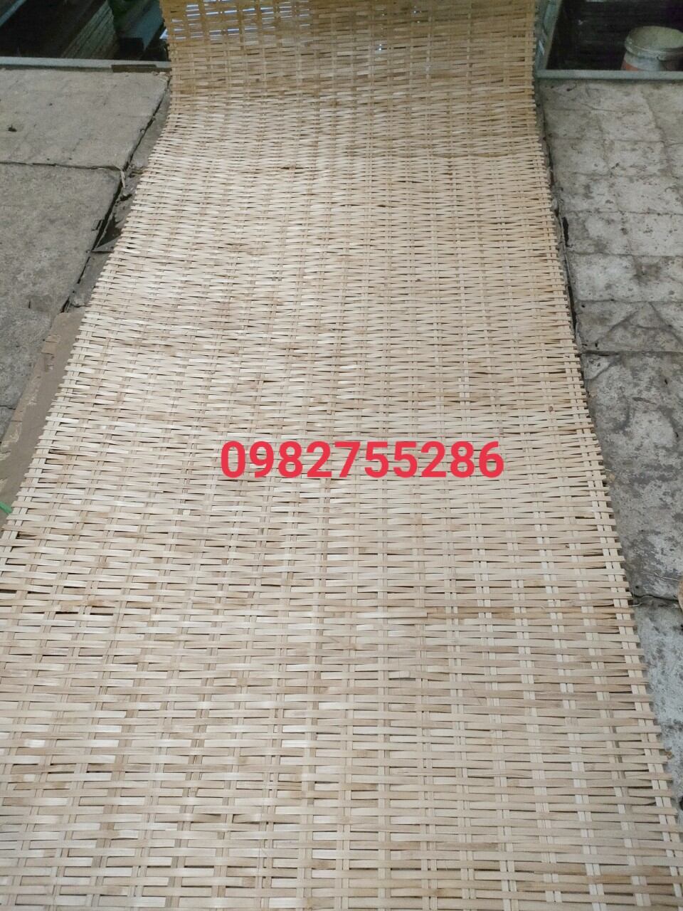 bồ tre, tấm vách tre, phên tre đan 3,6m