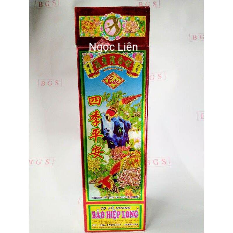 Nhang tứ quý 4 mùa Bảo Hiệp Long