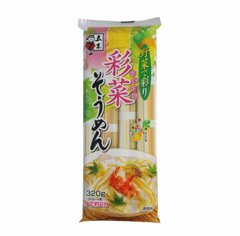 Mì ăn dặm Somen ngũ sắc cho bé