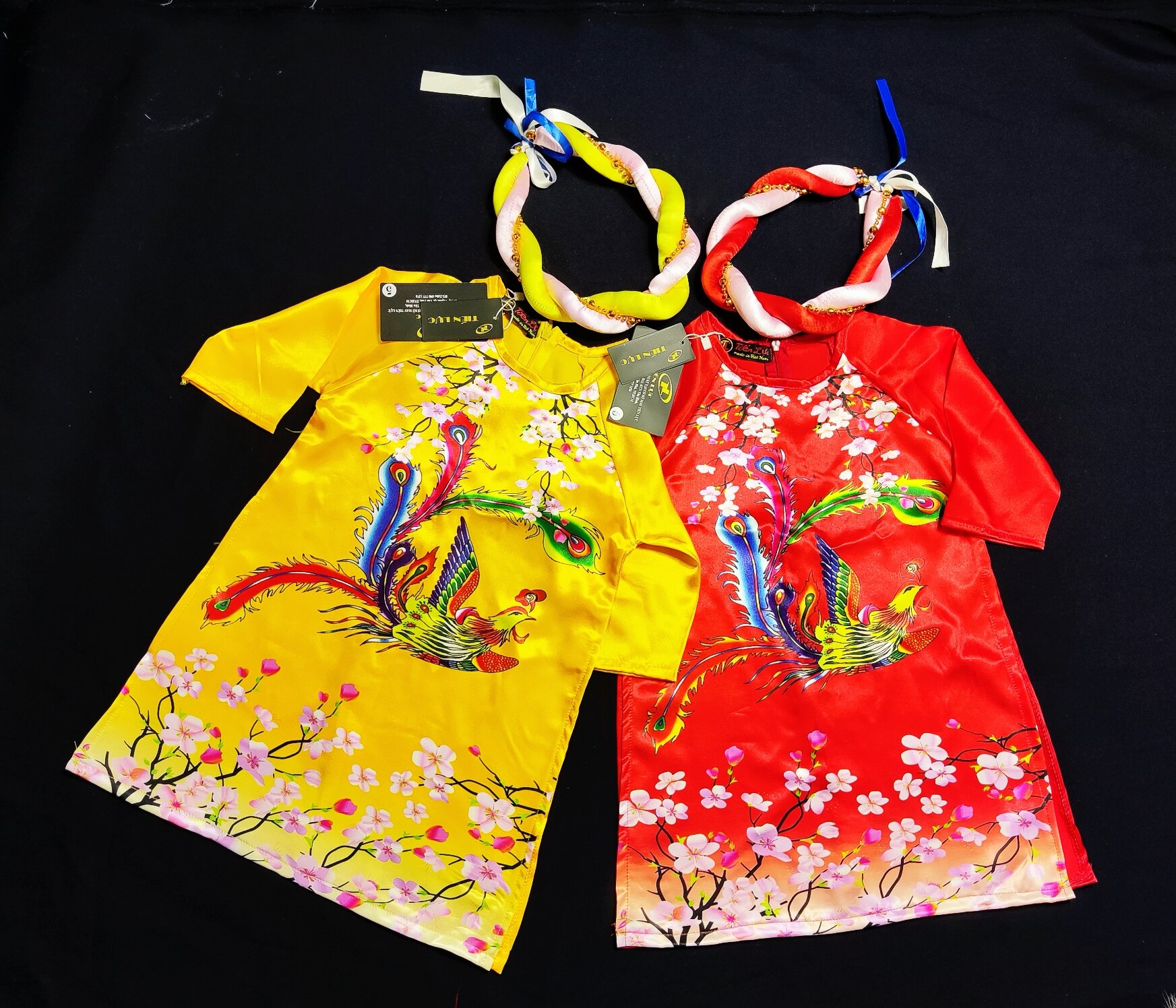 Ao Dai for Girls Phuong Hoang