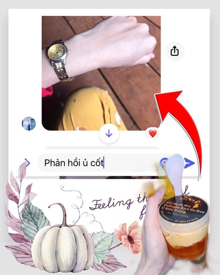 Kem body cốt ủ siêu Trắng dành cho da đen lỳ