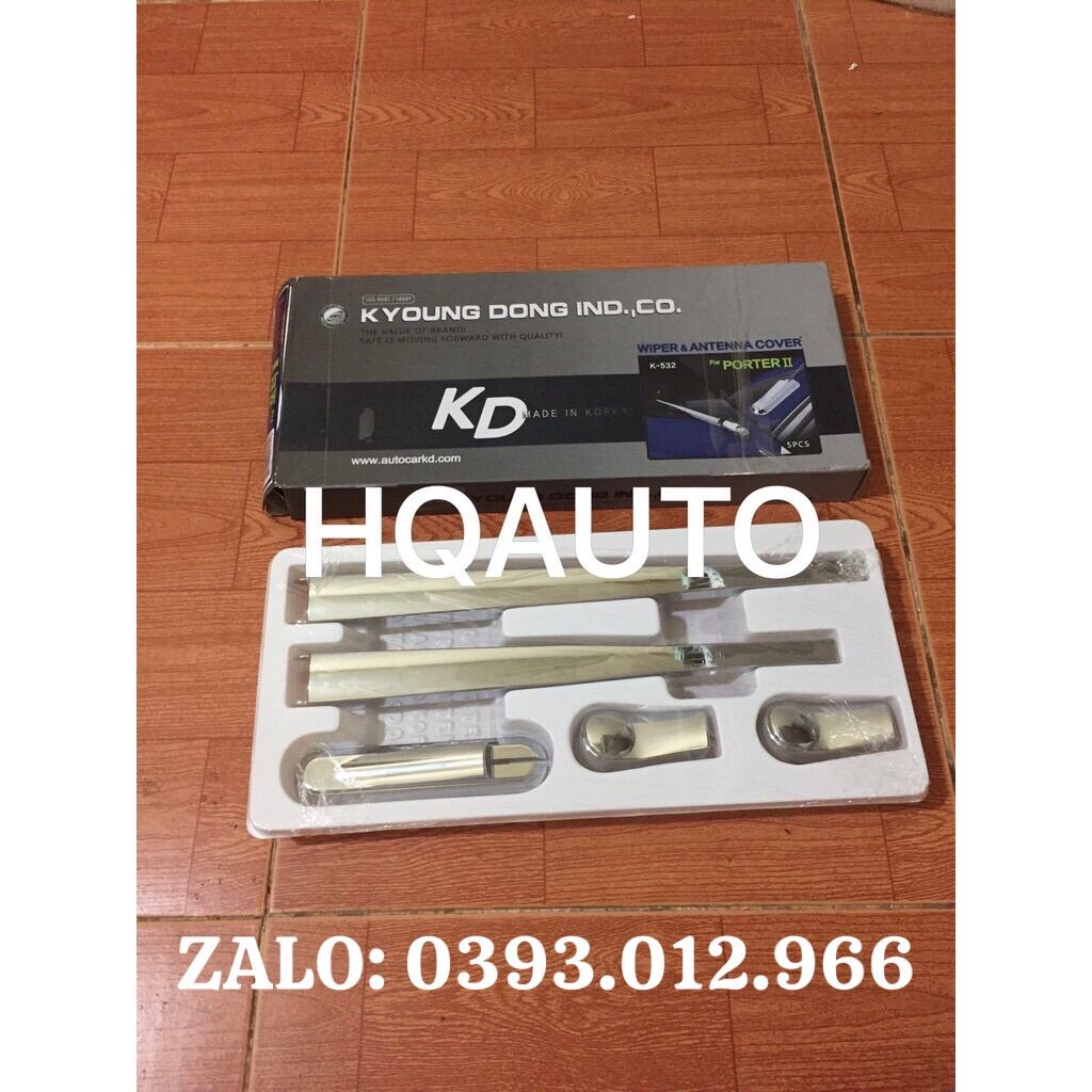 Ốp mạ cần mưa hyundai porter 2/kia bongo3