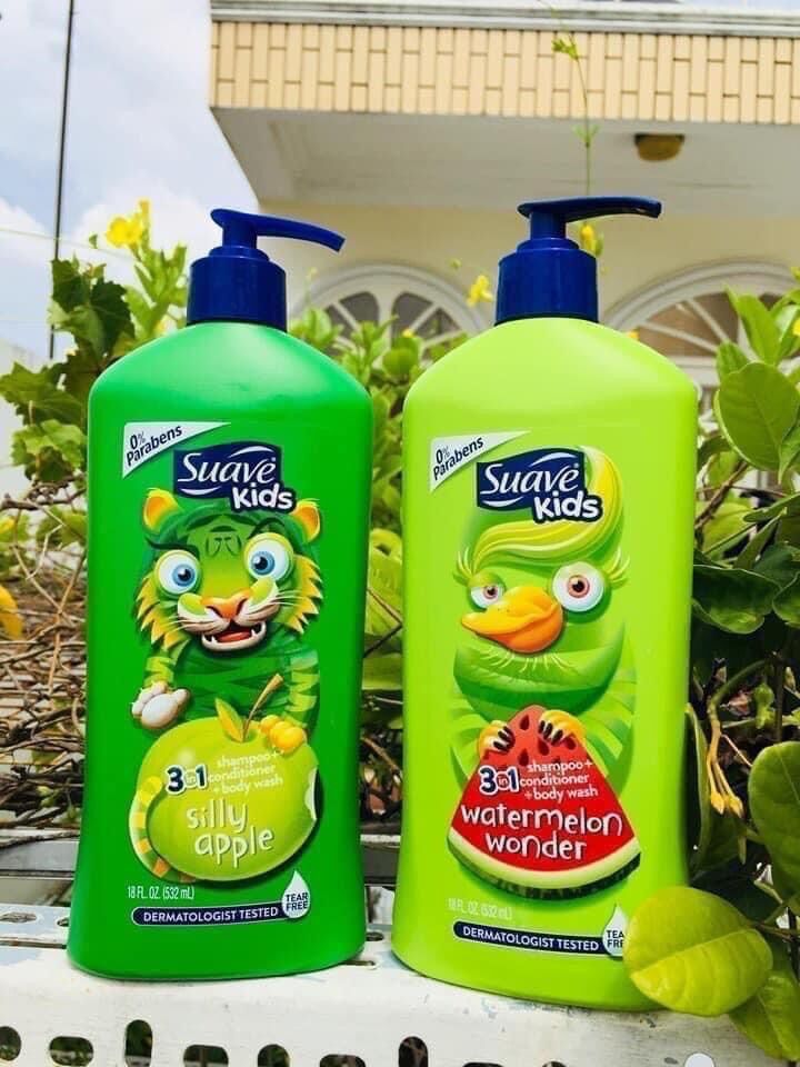 👶👶⭐️⭐️SỮA TẮM SUAVE KIDS 3in1 (532ml)👧 👦