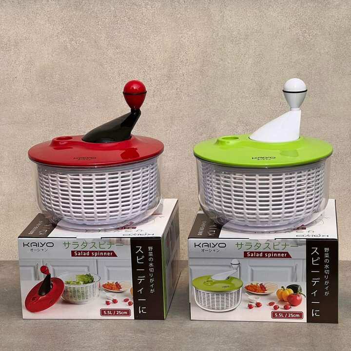 Rổ quay rau li tâm Kaiyo 5.5L Nhật Bản