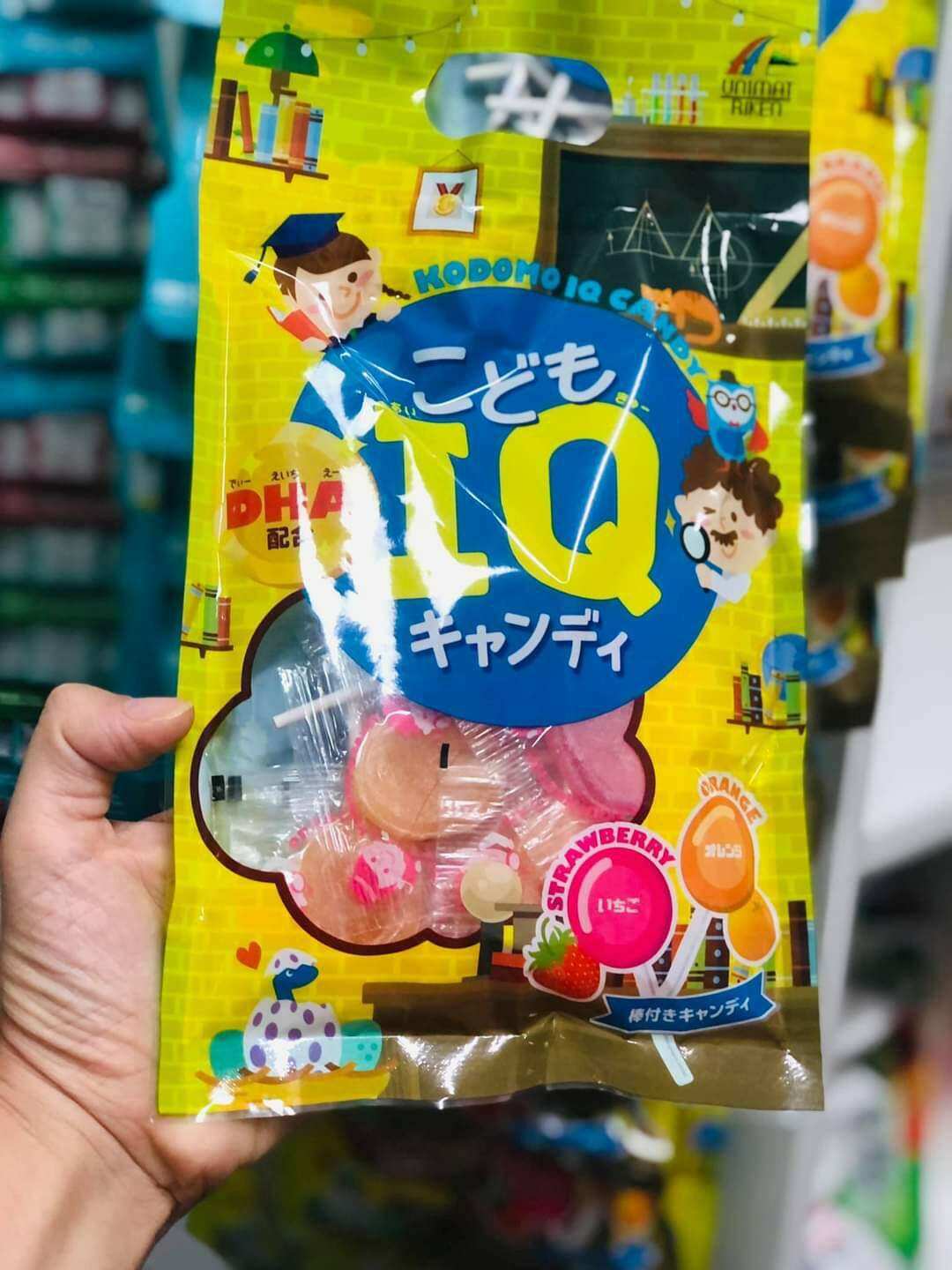 Kẹo mút bổ sung IQ nhật bản cho bé