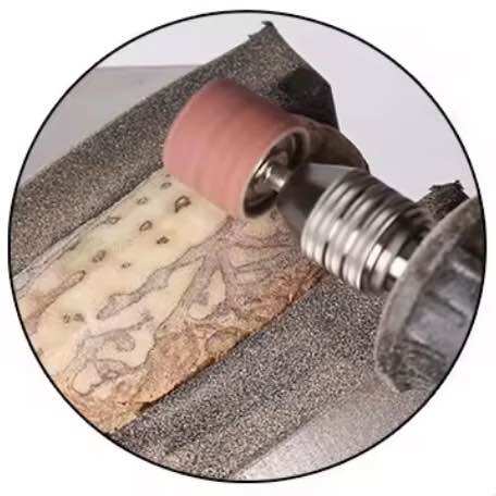 Trục su gắn nhám đầu 12.7mm cán 3.17mm