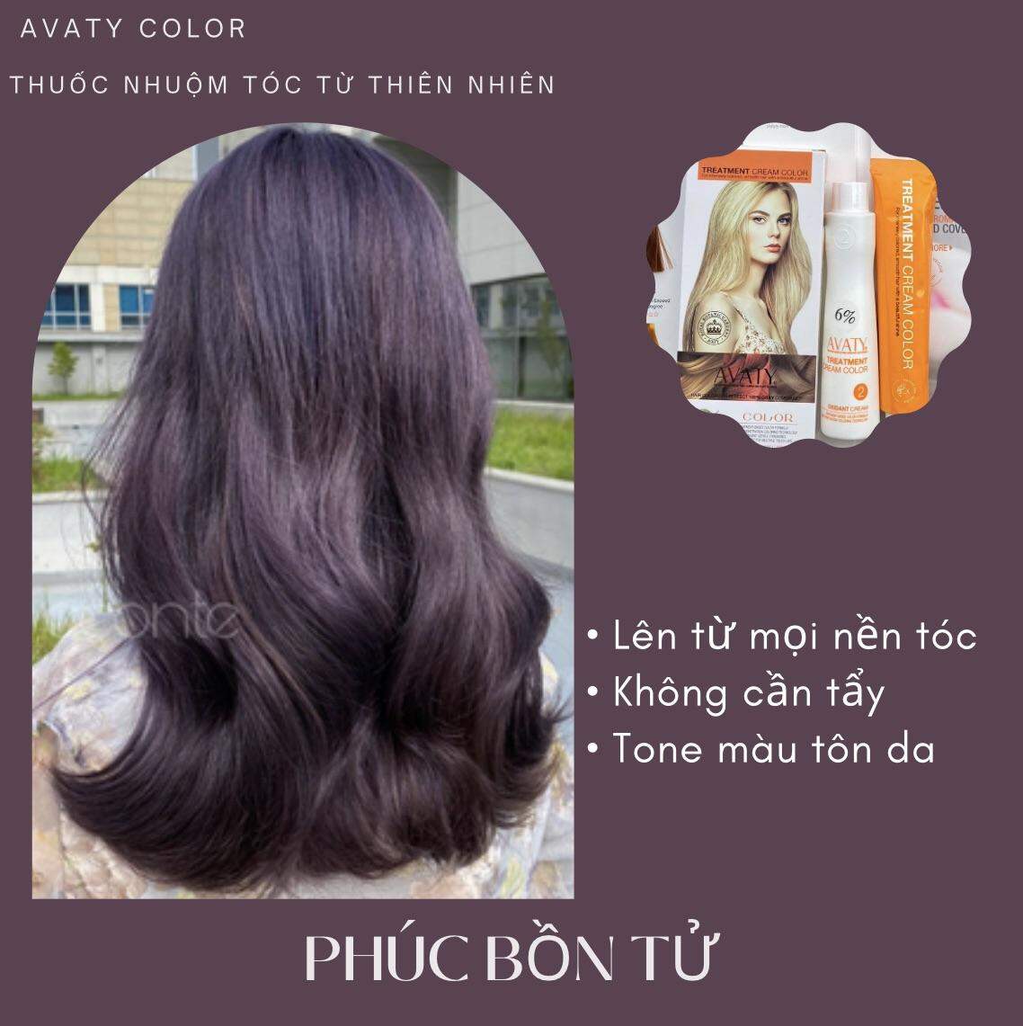 Thuốc nhuộm tóc Avaty