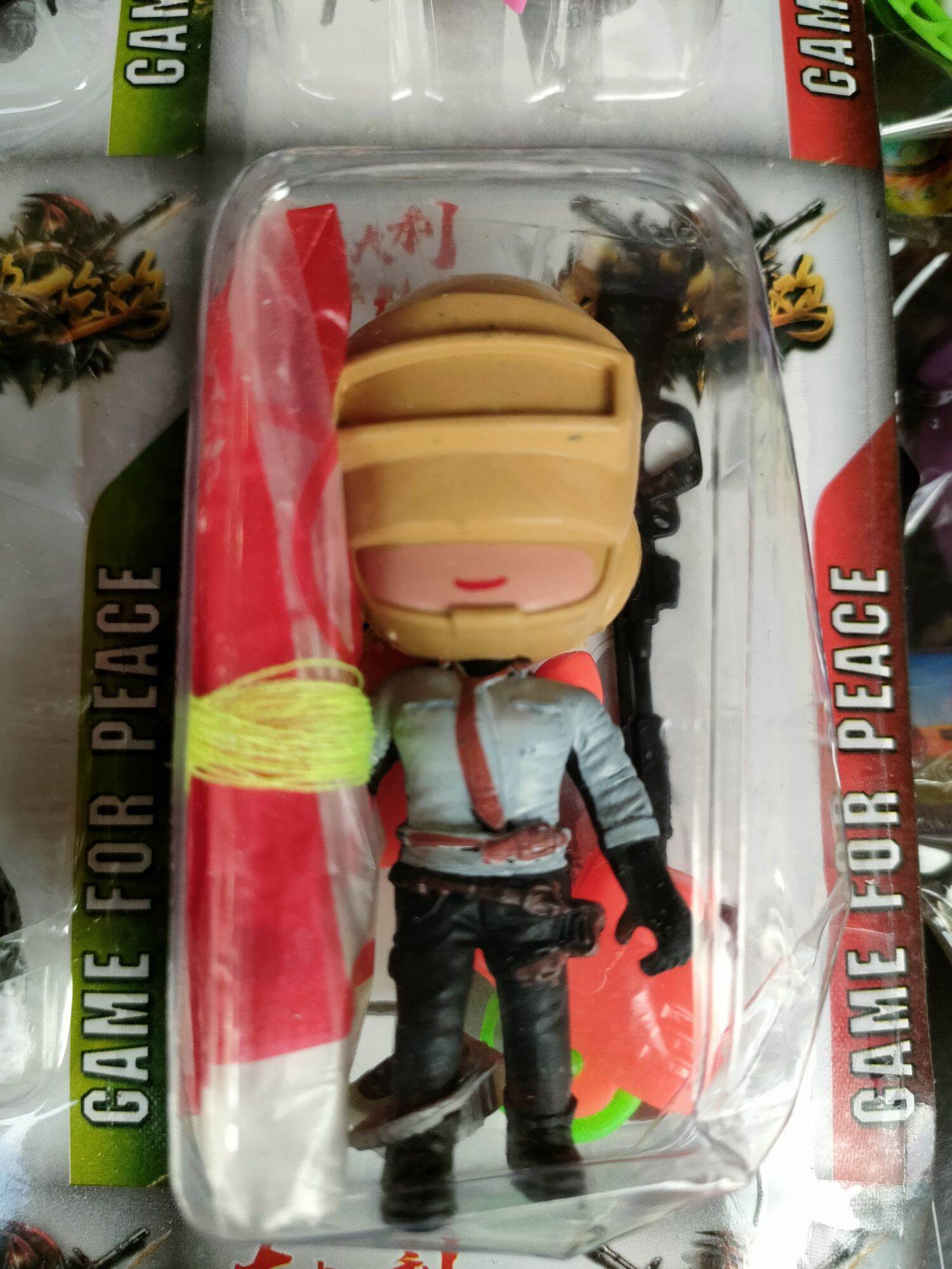 Mô hình nhân vật PUBG có dù nhảy combo 2 cái
