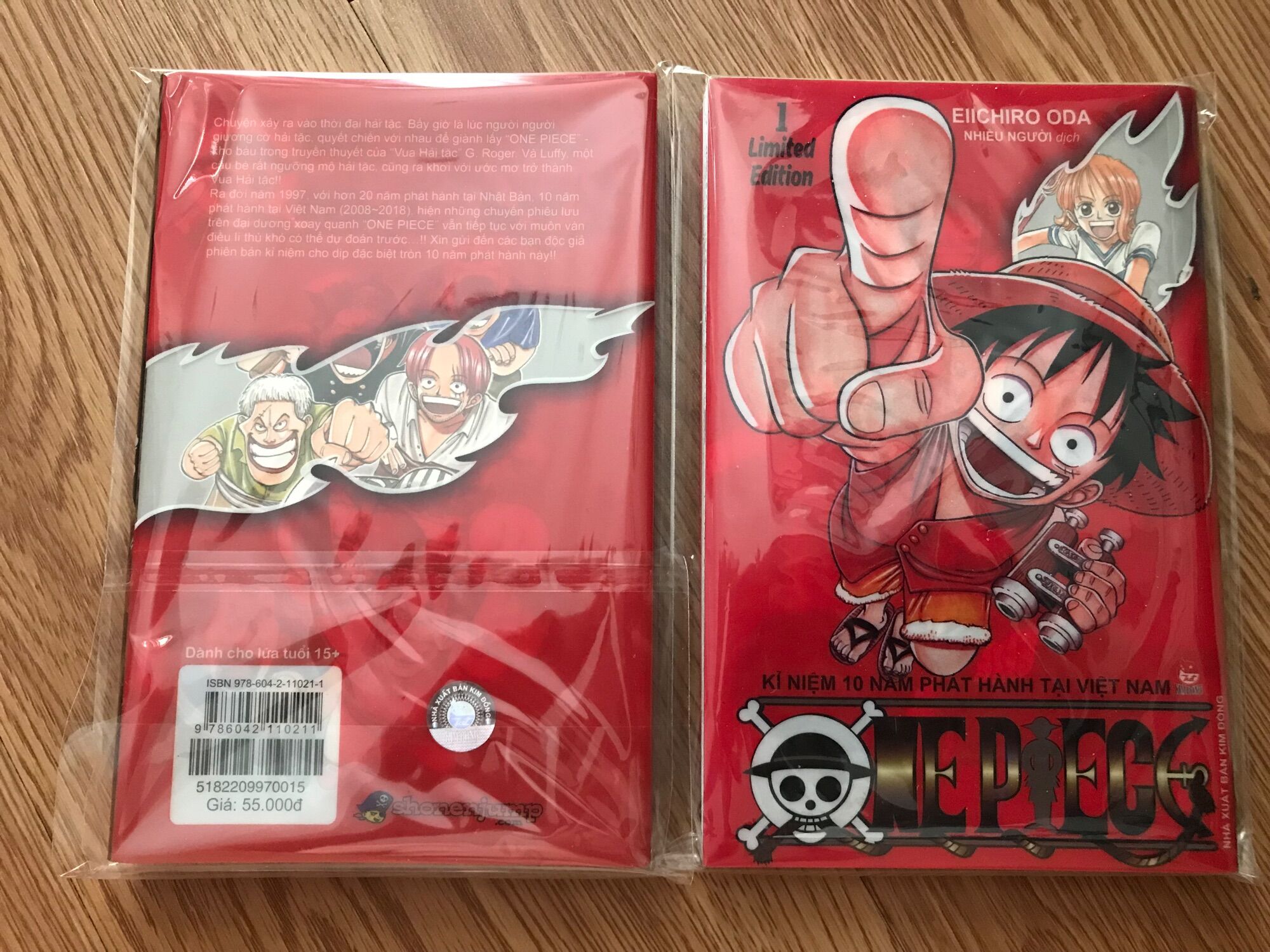 [Freeship Max] Onepiece tập 1 limited - BÌNH BÁN BOOK
