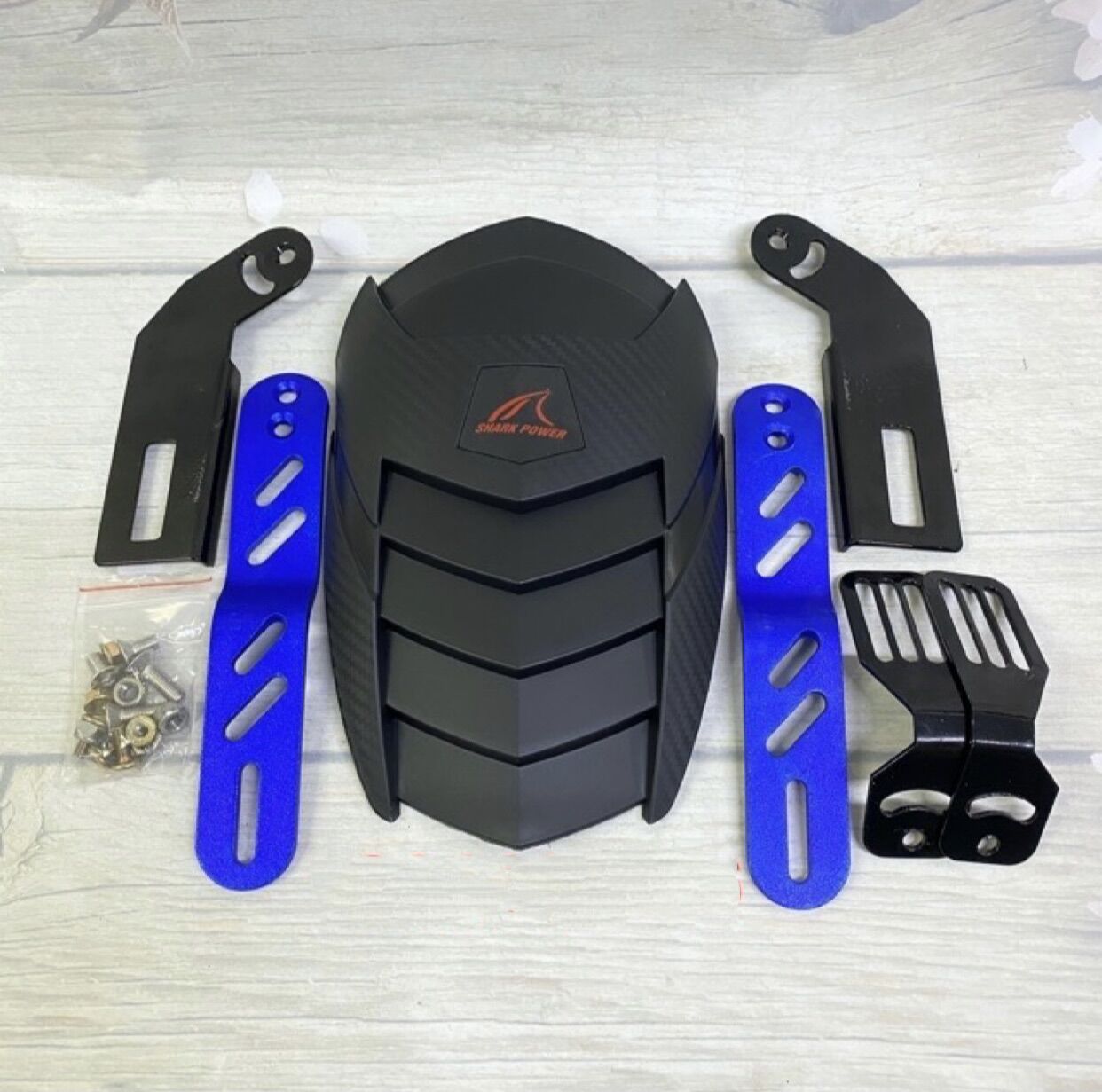 Dè chắn bùn 1 chân,2 chân Shark Power