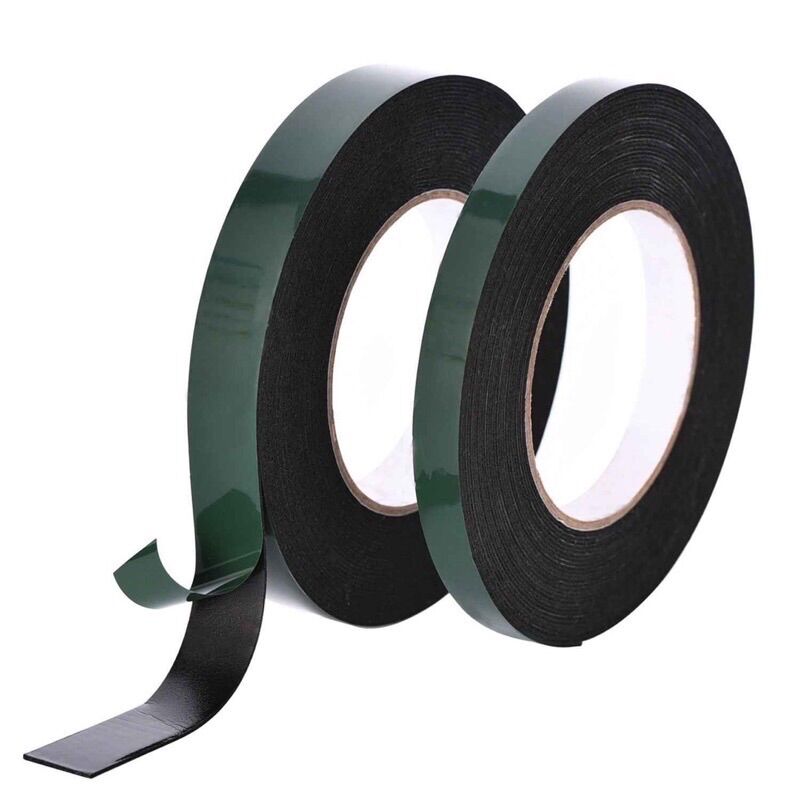 Băng dính xốp 2 mặt xanh đen( bản 1cm,2cm, 5cm)