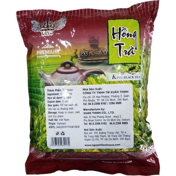 Hồng trà đặc biệt King Xuân Thịnh Black Tea 1kg