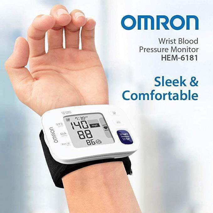 Máy Đo Huyết Áp Cổ Tay Omron - HEM 6181