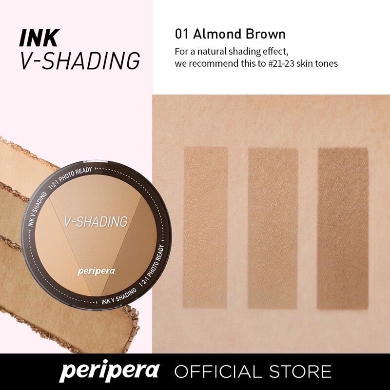 Phấn Tạo Khối Peripera Ink V-Shading 9.5G