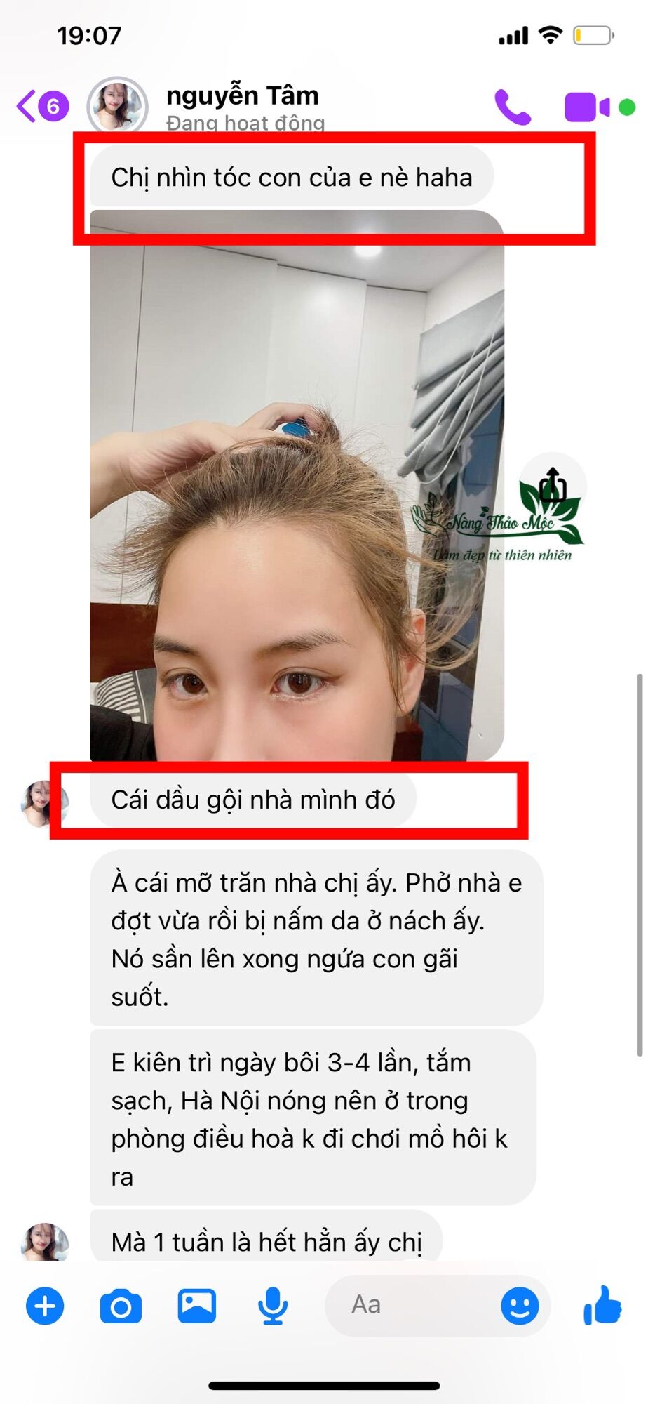 500ml dầu gội thảo mộc trị rụng