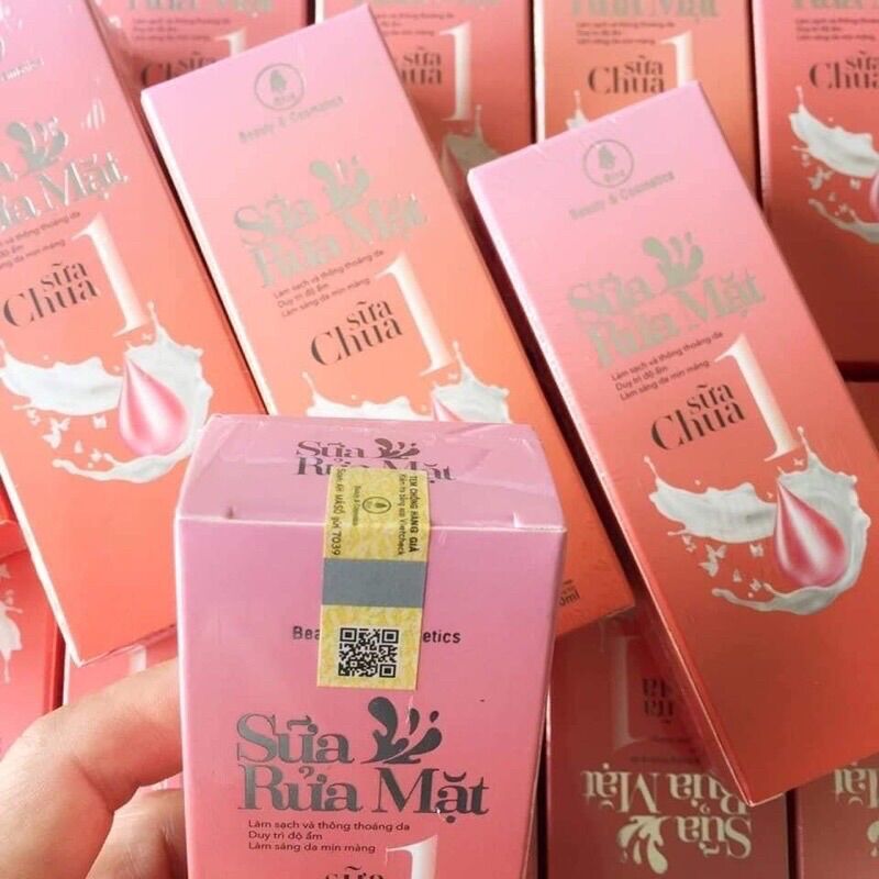 SỮA RỬA MẶT SỮA CHUA OLIC - trắng da, mờ nám (mẫu mới)