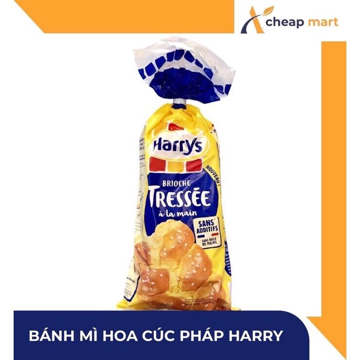 Bánh mì hoa cúc truyền thống Harrys Pháp 500g(Date 26/12/2021)