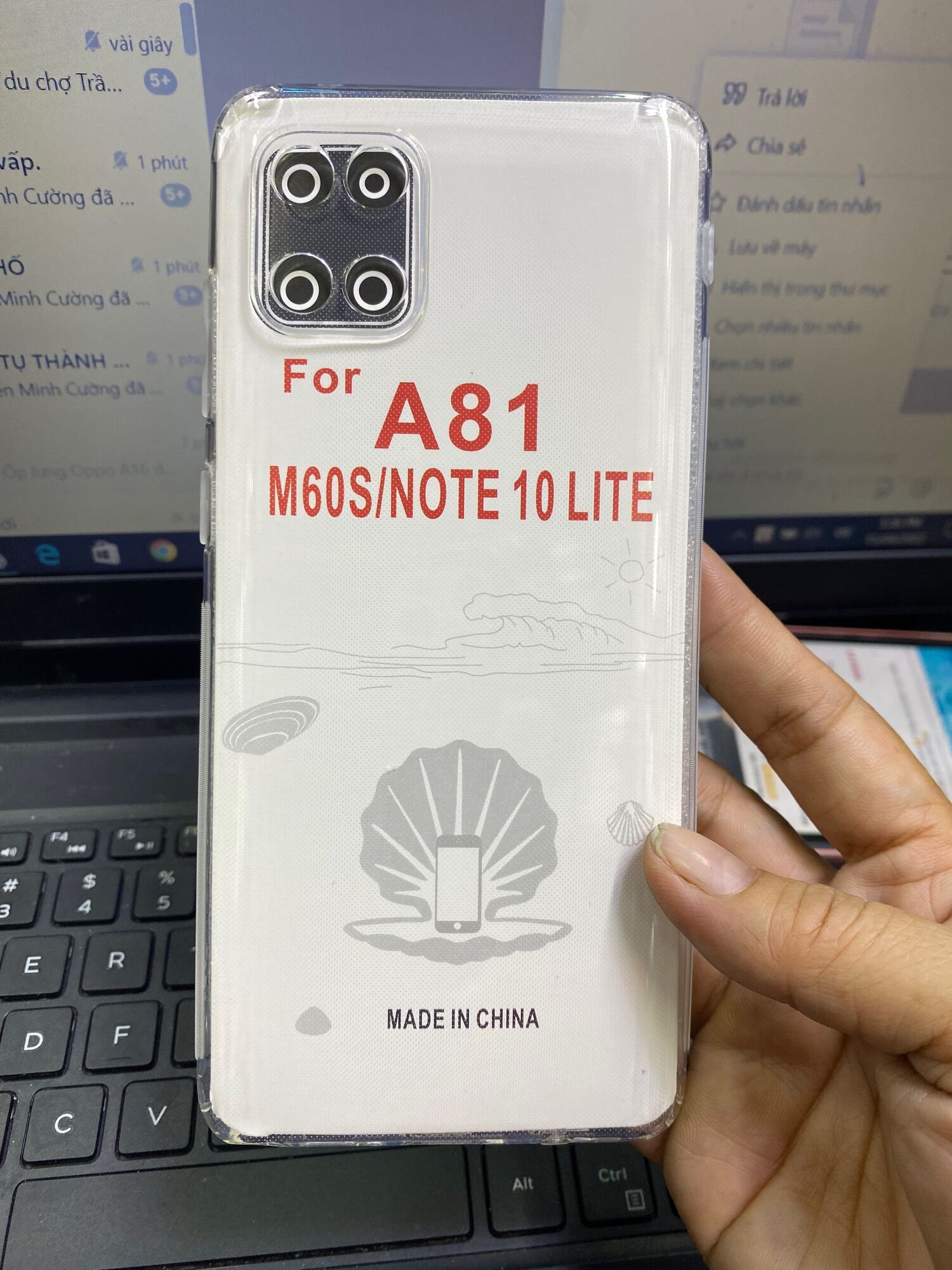 Ốp Samsung Note10 Lite / Note 10 Lite dẻo trong suốt bảo vệ Camera