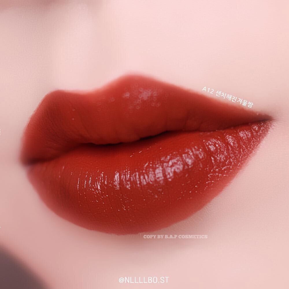 [SON KEM] SON BLACK ROUGE MÀU A12 - NÂU ĐỎ GẠCH