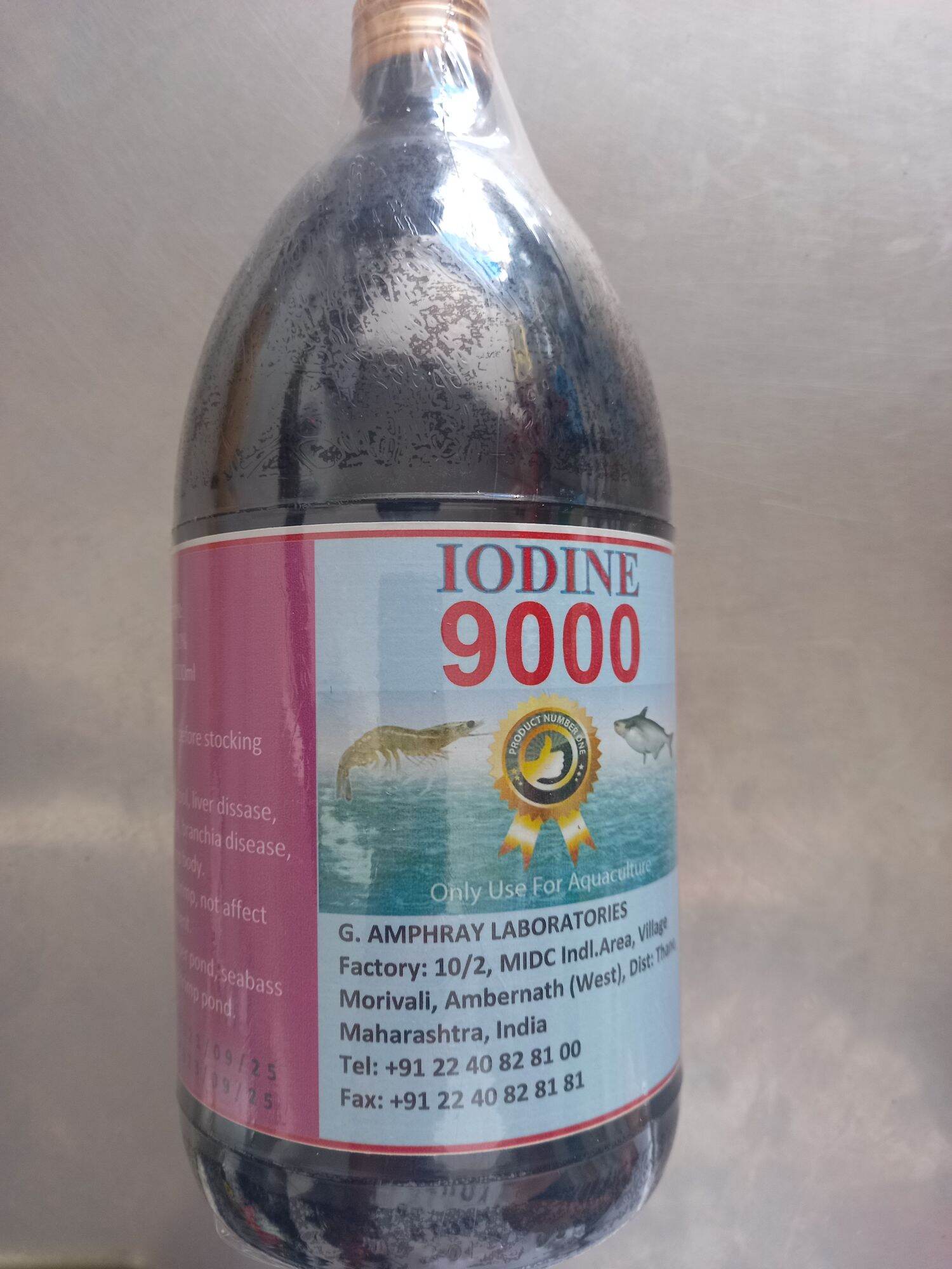 10 chai iodine ấn độ, diệt trùng nước hiệu quả