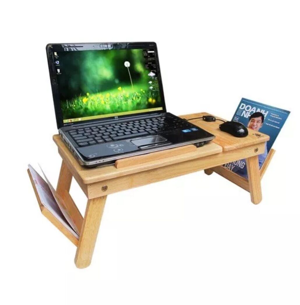 Bàn laptop - gỗ đức thành 22311 đã năng có thể gấp gọn