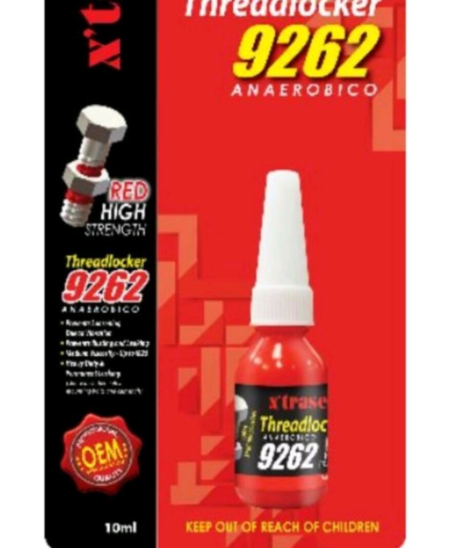 KEO KHÓA RĂNG BULON ỐC ĐỎ.10ML