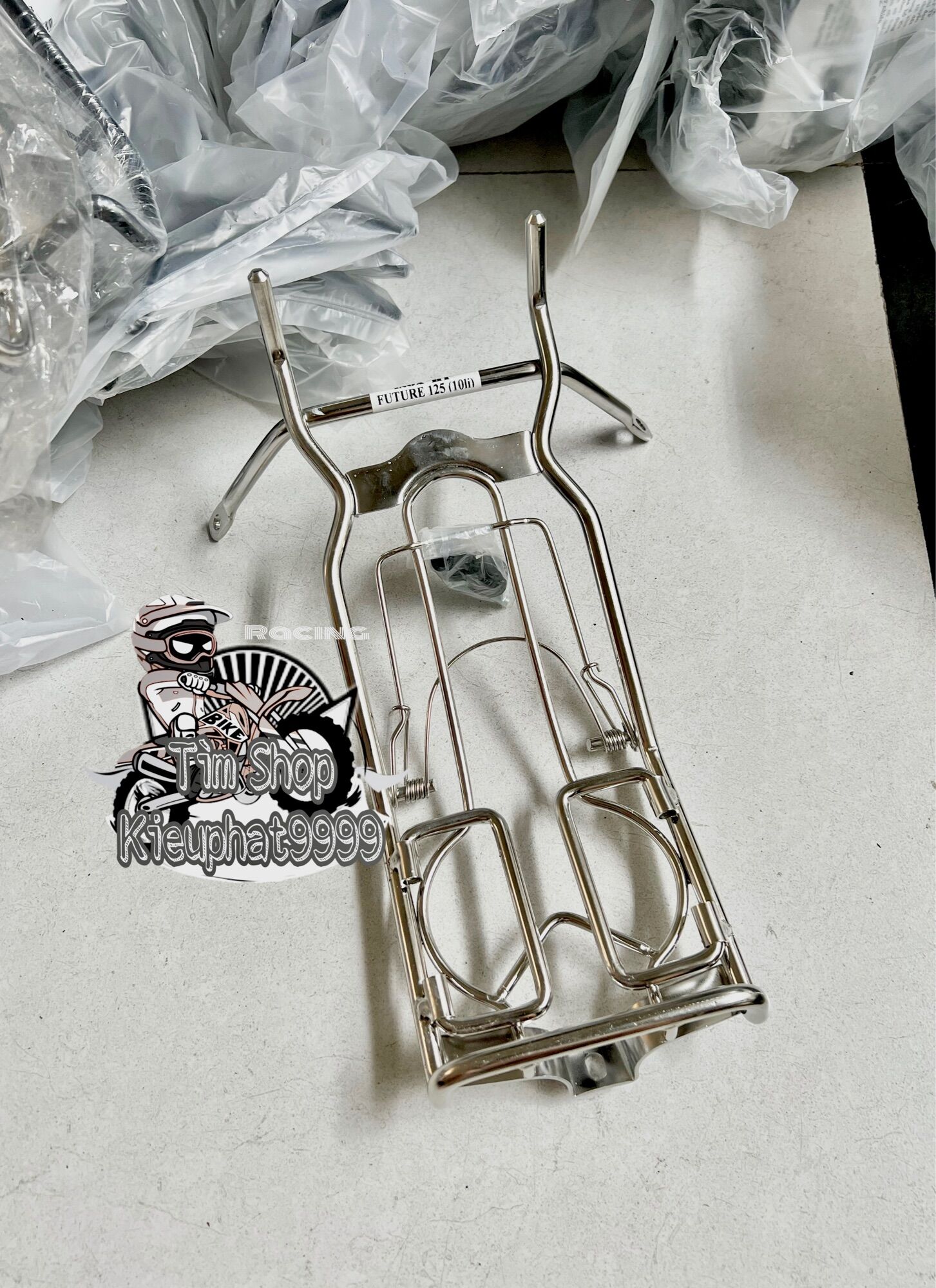Baga future inox 2012 đến 2017 fu mập dày ốc đệm