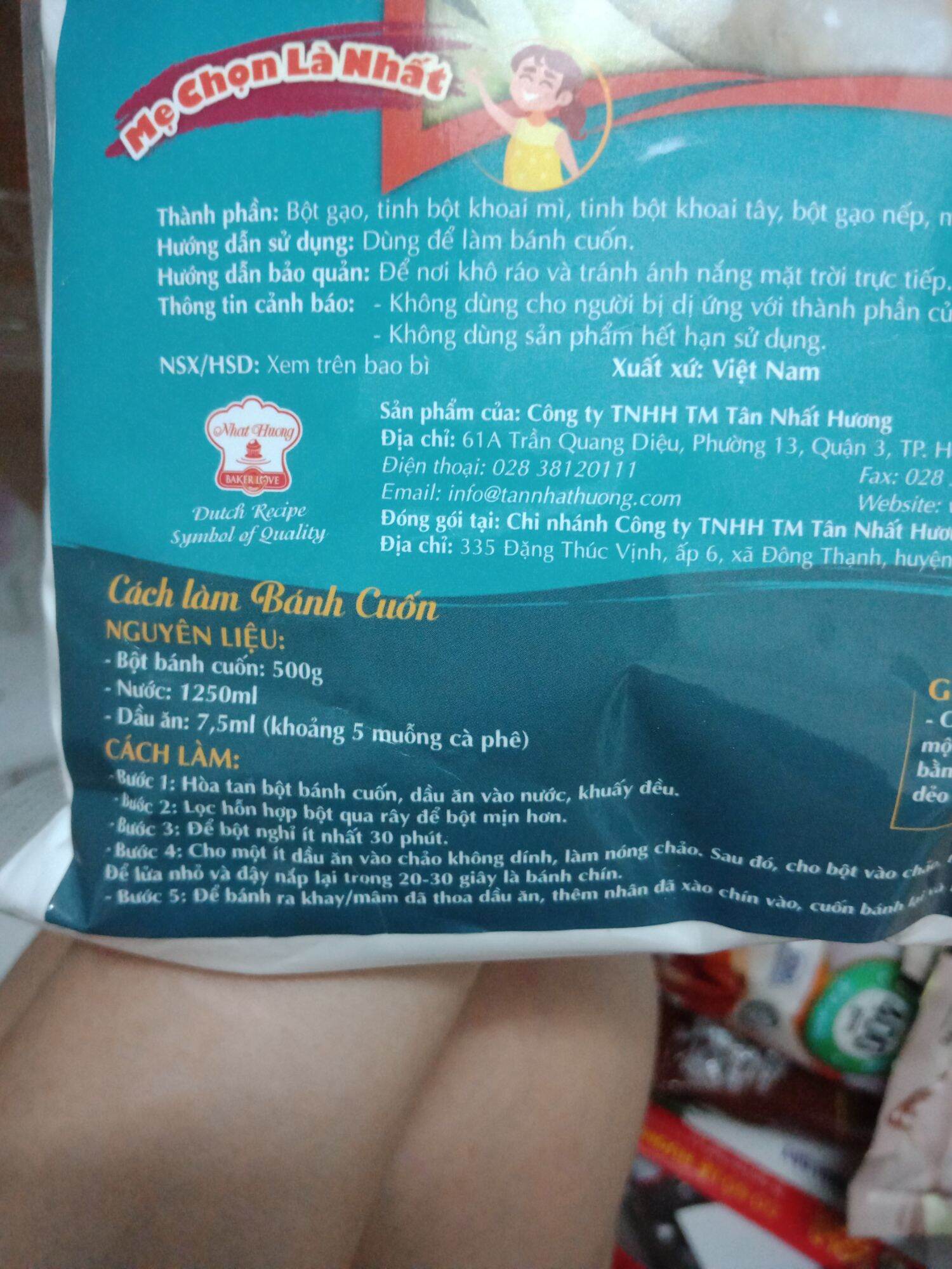 Bột Bánh Cuốn Mama's Choice 500gr