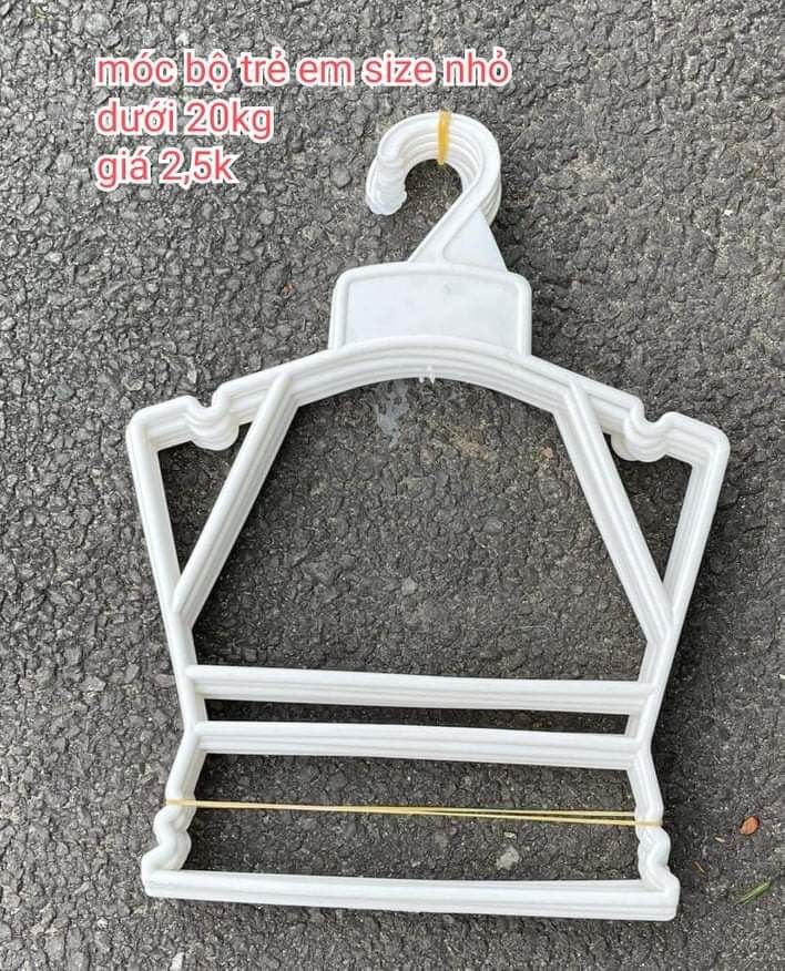 10 Móc Bộ Trẻ Em Size Nhỏ