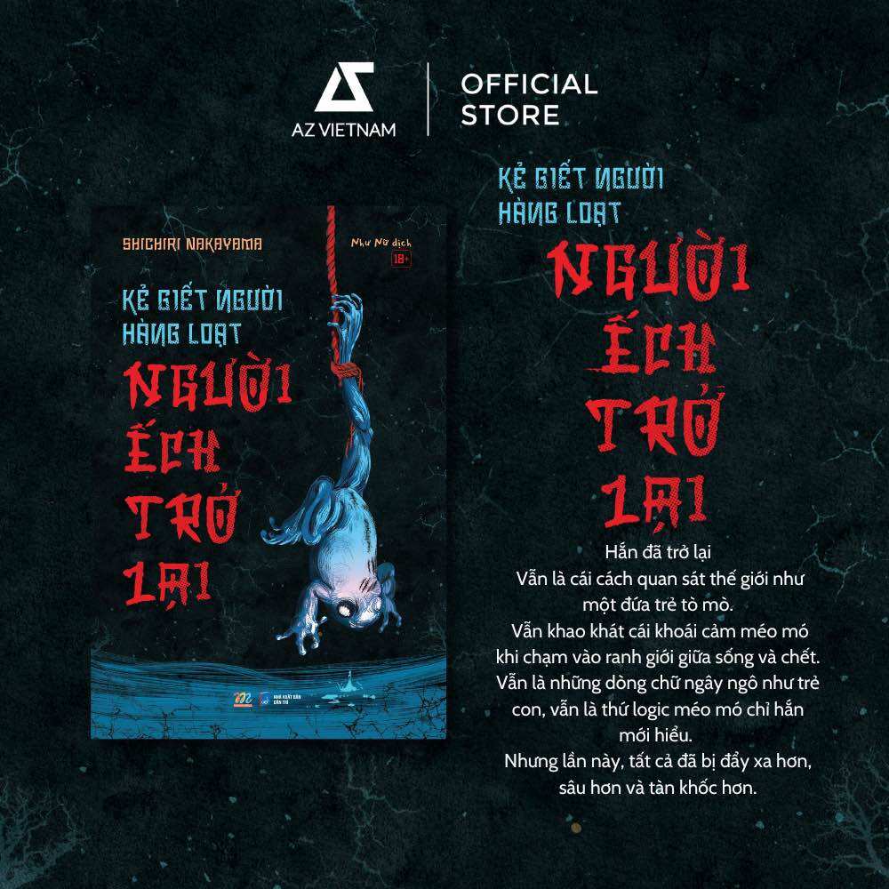 Sách: NGƯỜI ẾCH TRỞ LẠI - Shichiri Nakayama