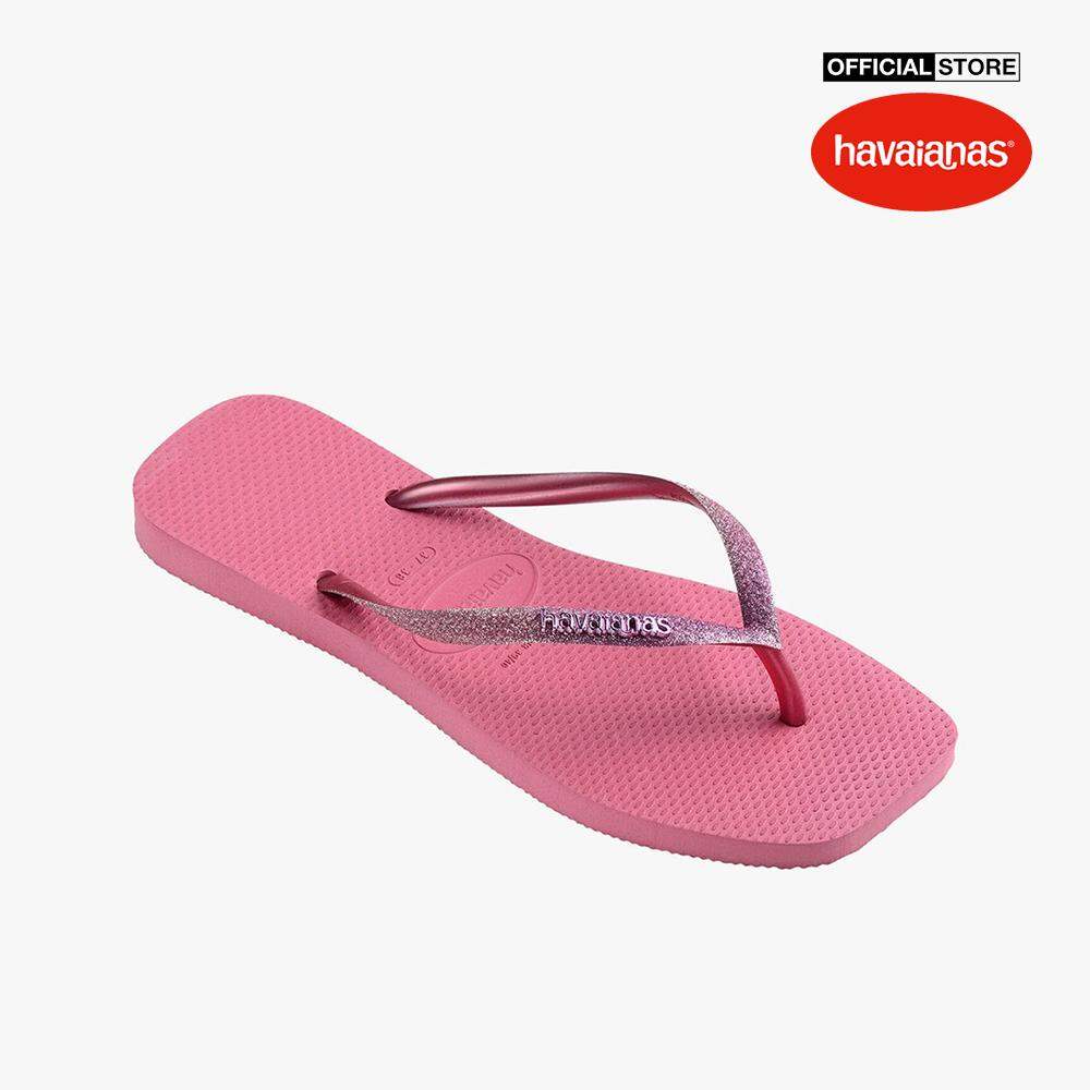 Havaianas - dép kẹp nữ slim square glitter 4148102-1750