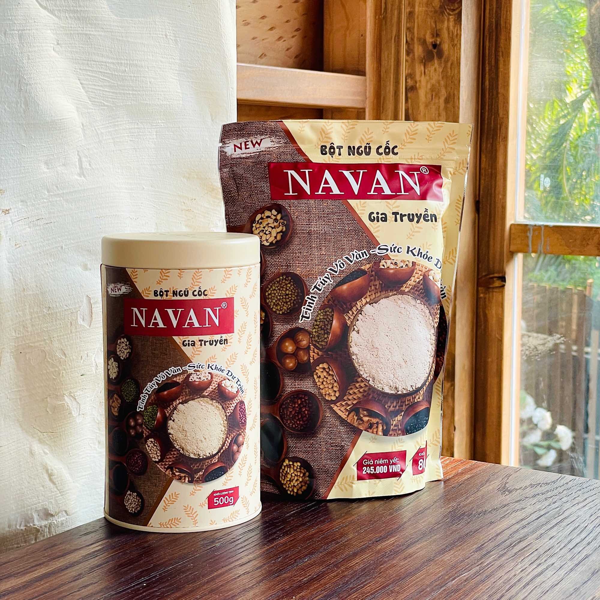 Bột ngũ cốc gia truyền navan bổ sung dinh dưỡng và lợi sữa