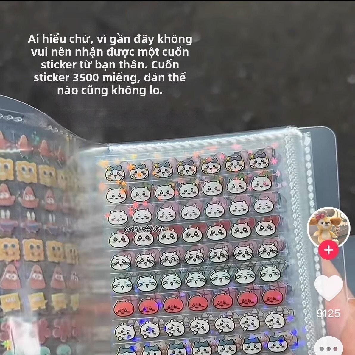 Nhãn Dán Chống Nước Hình Hoạt Hình Cho Bé