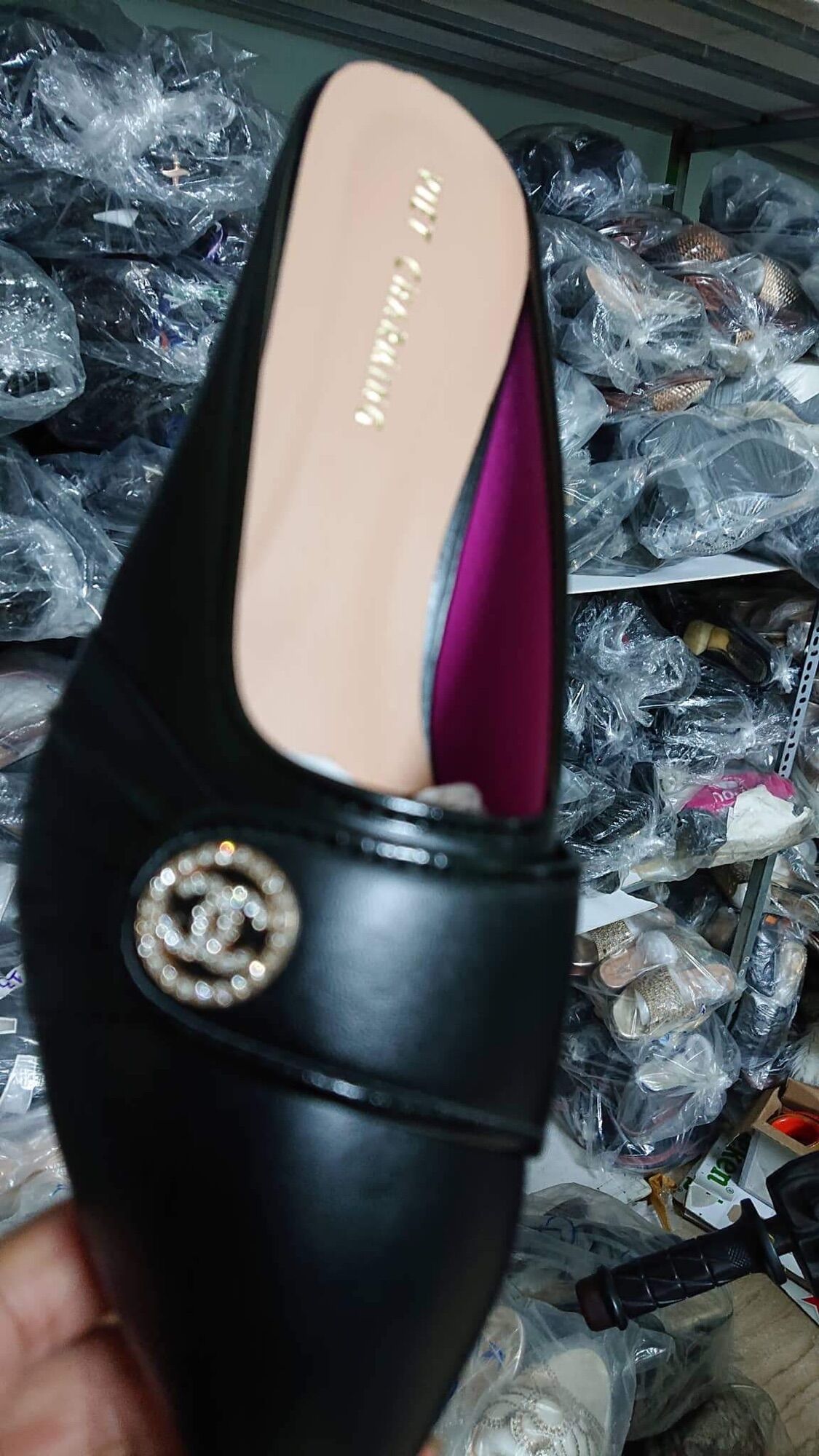 [HCM]Giày sục số lớn big size 36 -43 da mềm gót 3-4p