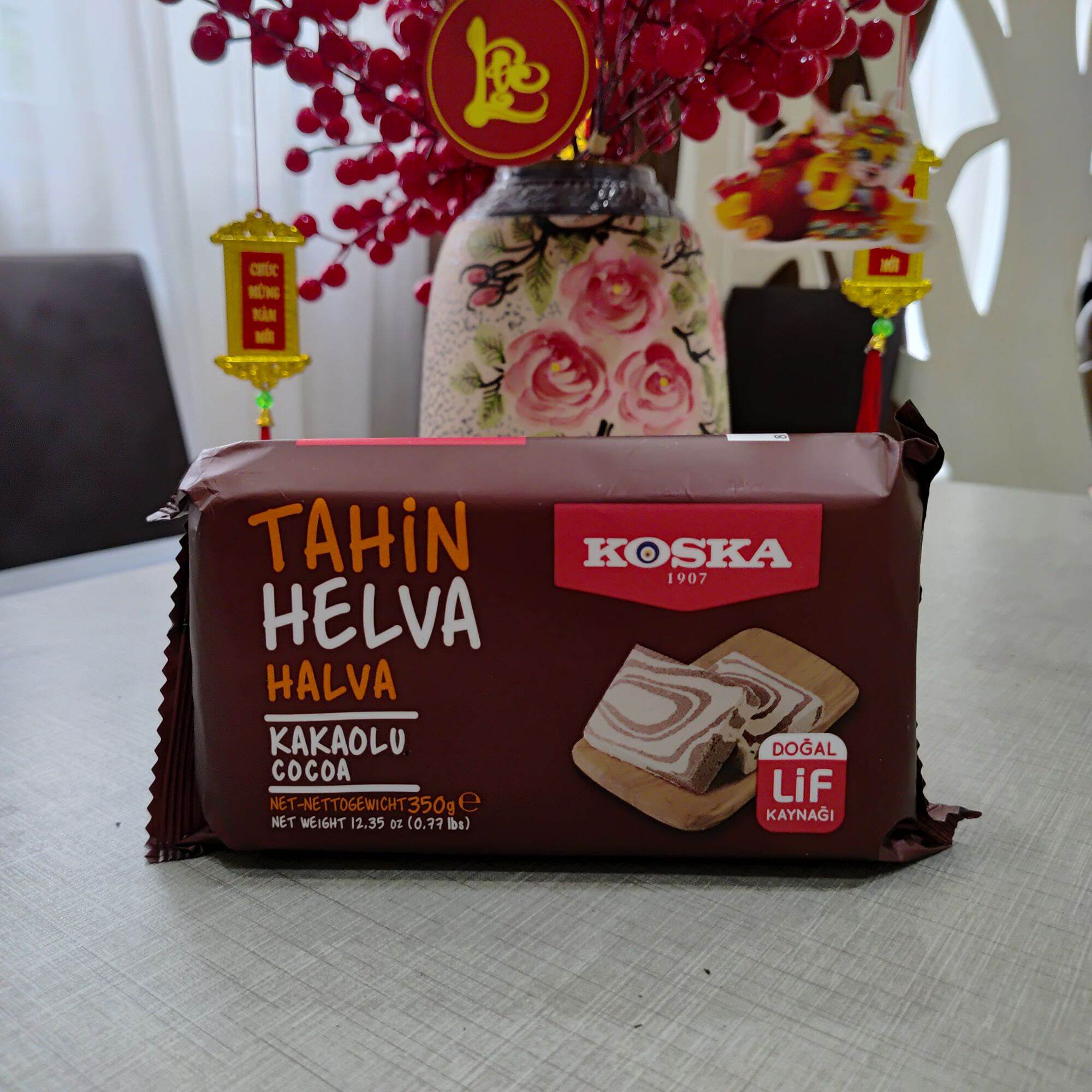 Koska Tahini Halva with cocoa cake 350 gr