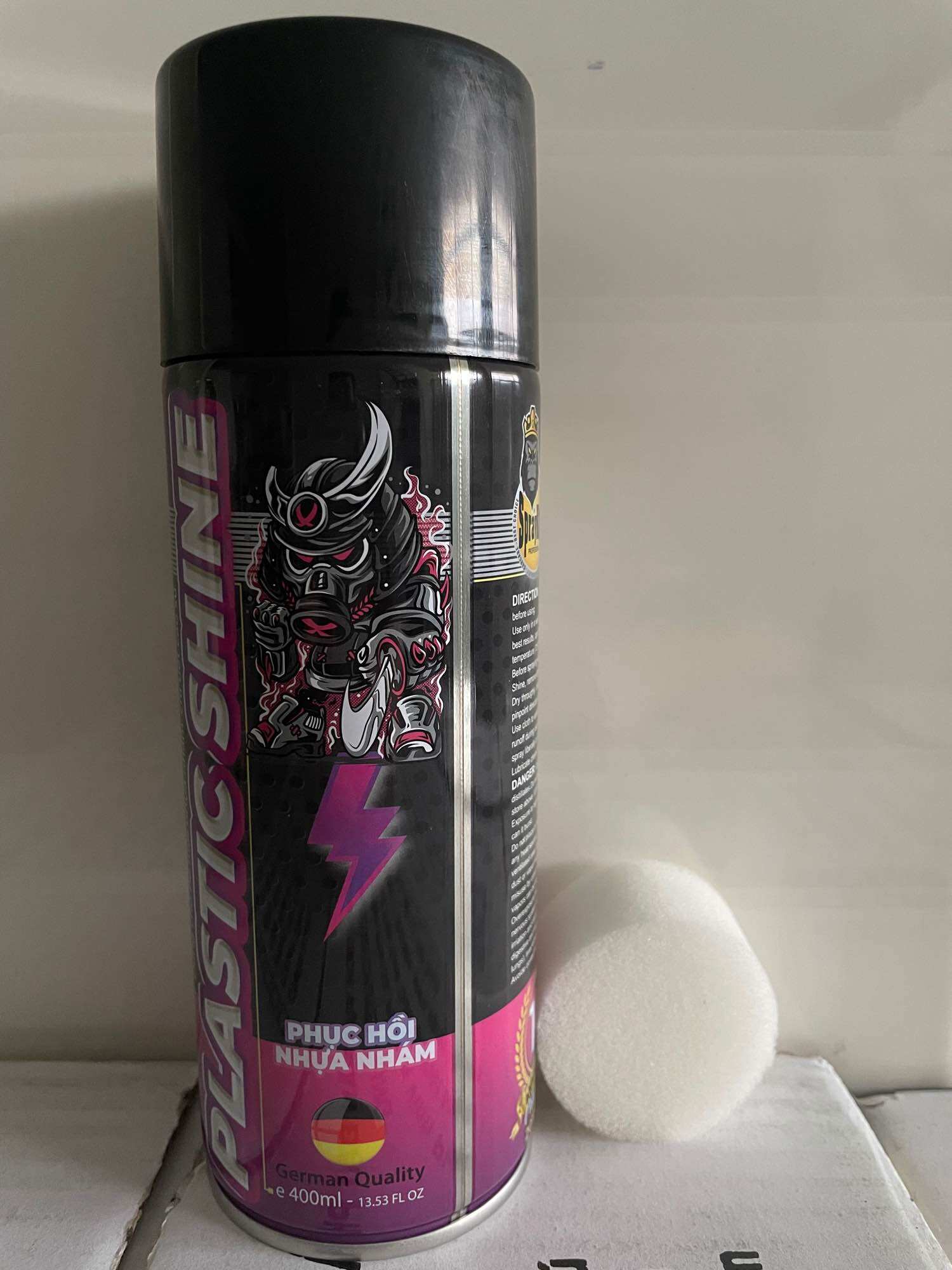 Kèm mút phục hồi nhựa nhám sprayking chính hãng
