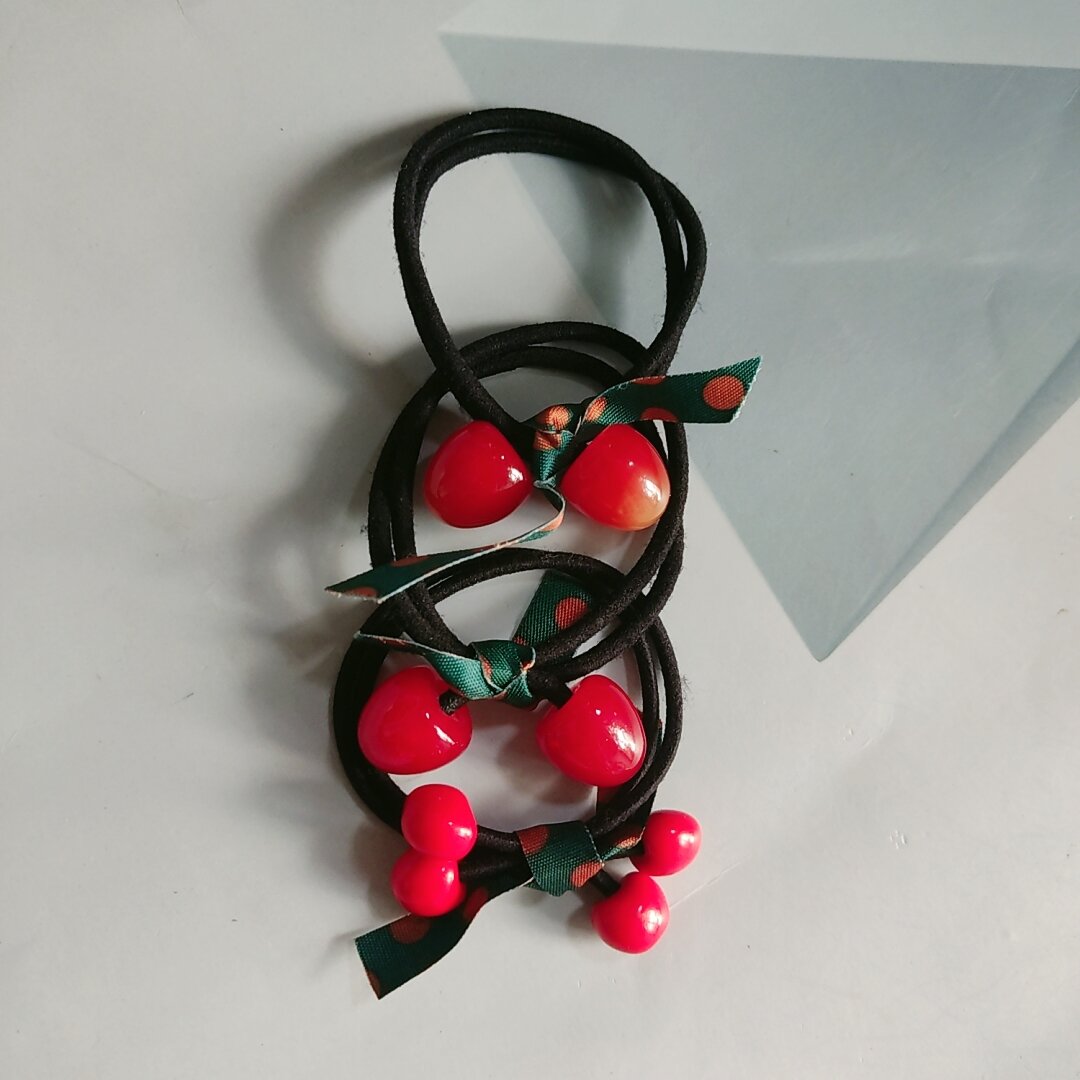 Dây cột tóc xinh,dây cột tóc cherry dễ thương