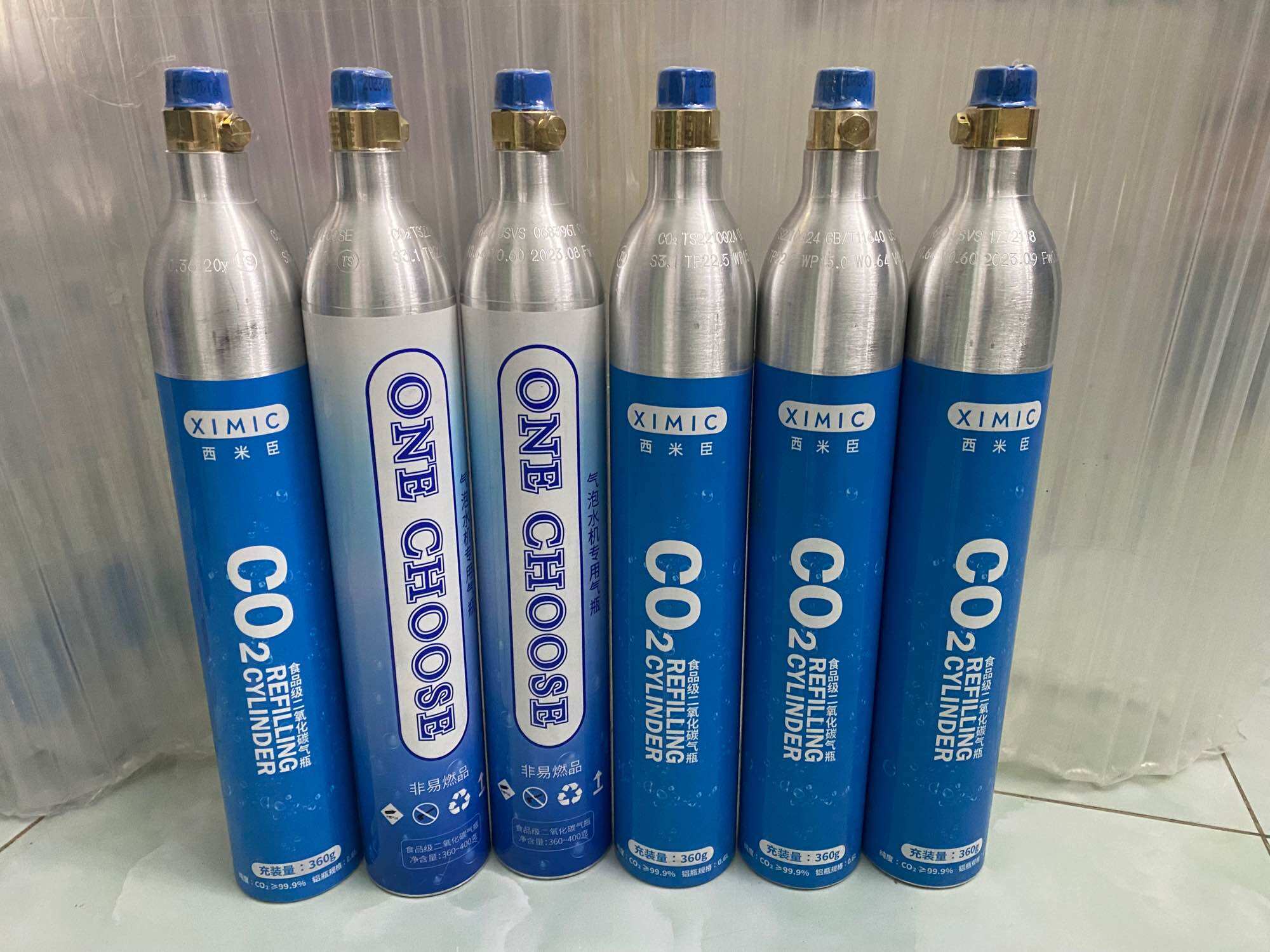Chai Co2 cho máy Soda
