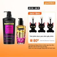 Combo Dầu Gội TRESemmé Bond Repair Giảm Gãy Rụng 640G & Dầu Dưỡng Tóc Cho Tóc Hư Tổn TRESemmé Bond Repair Serum 100Ml