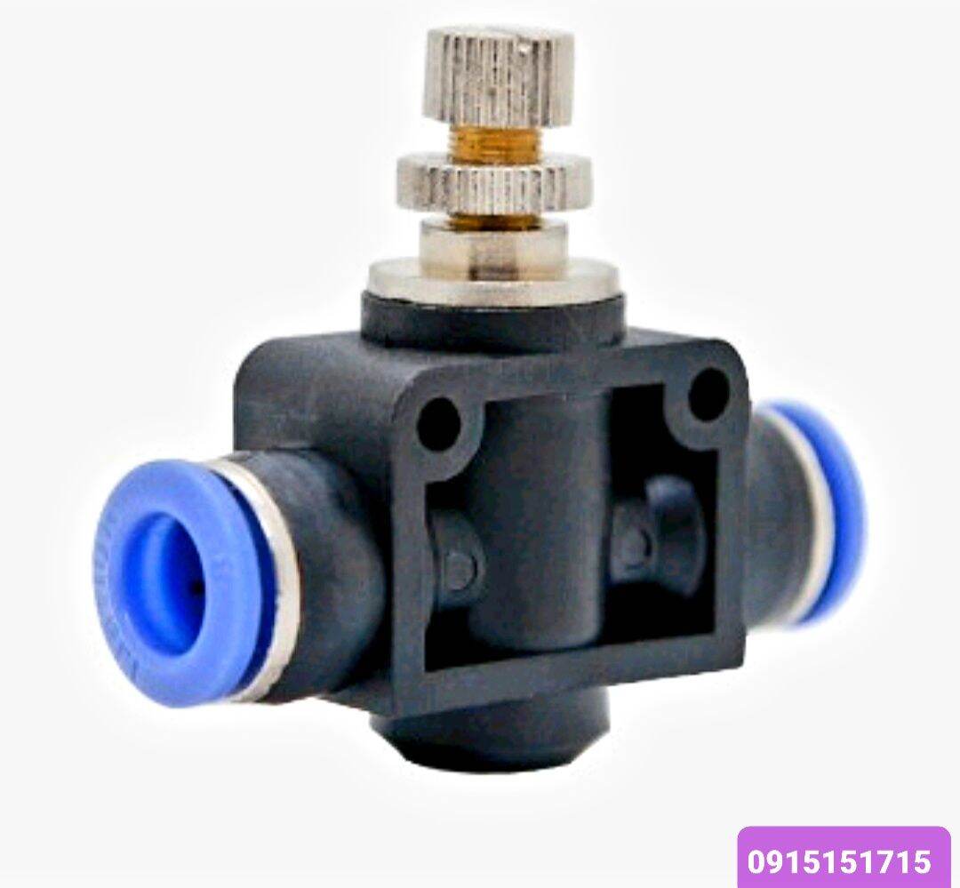 Van tiết lưu khí nén phi 4,6,8,10,12mm