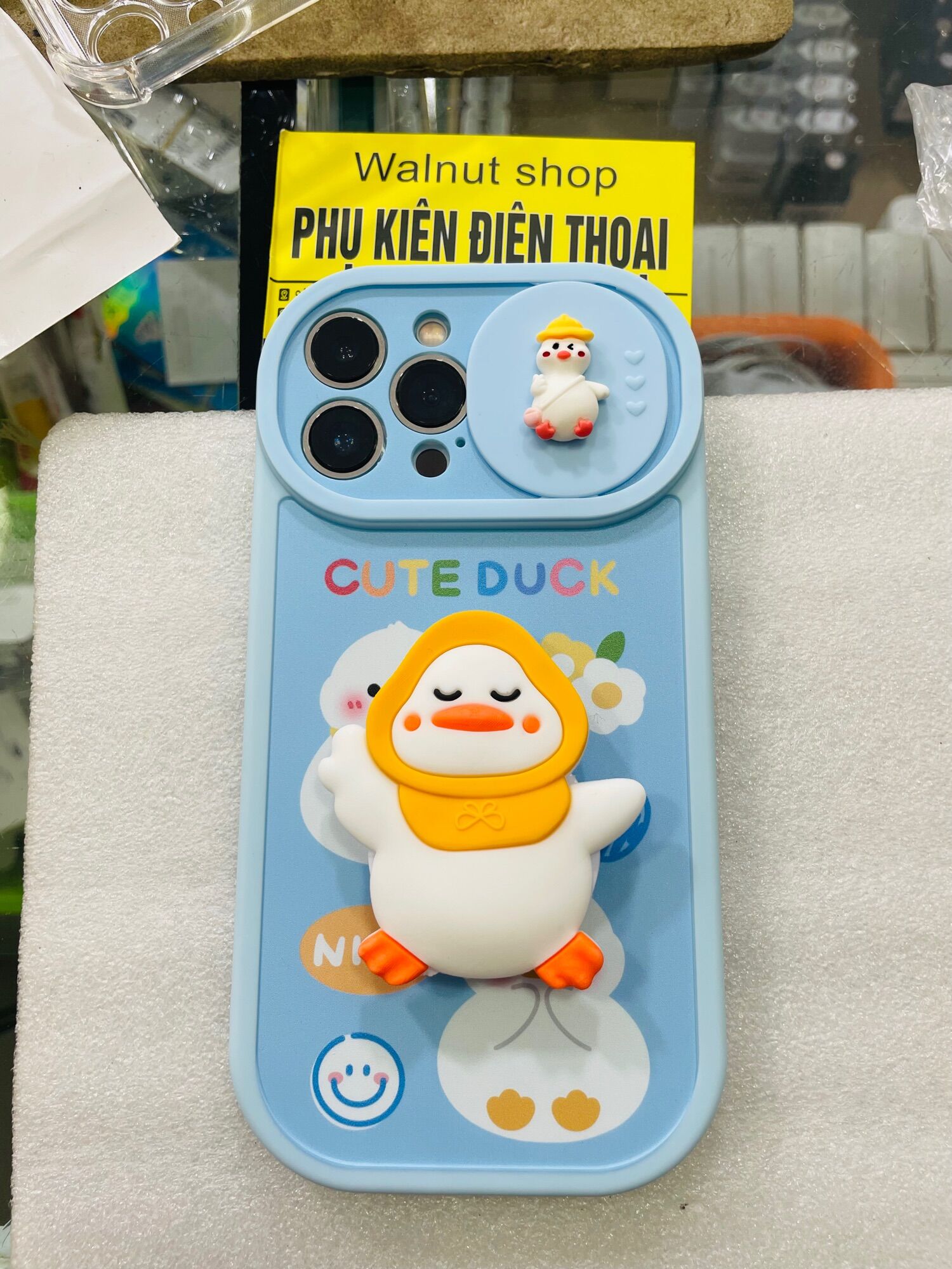 Ốp che camera kute kèm pop từ ipX - ip14 promax || new case iphone