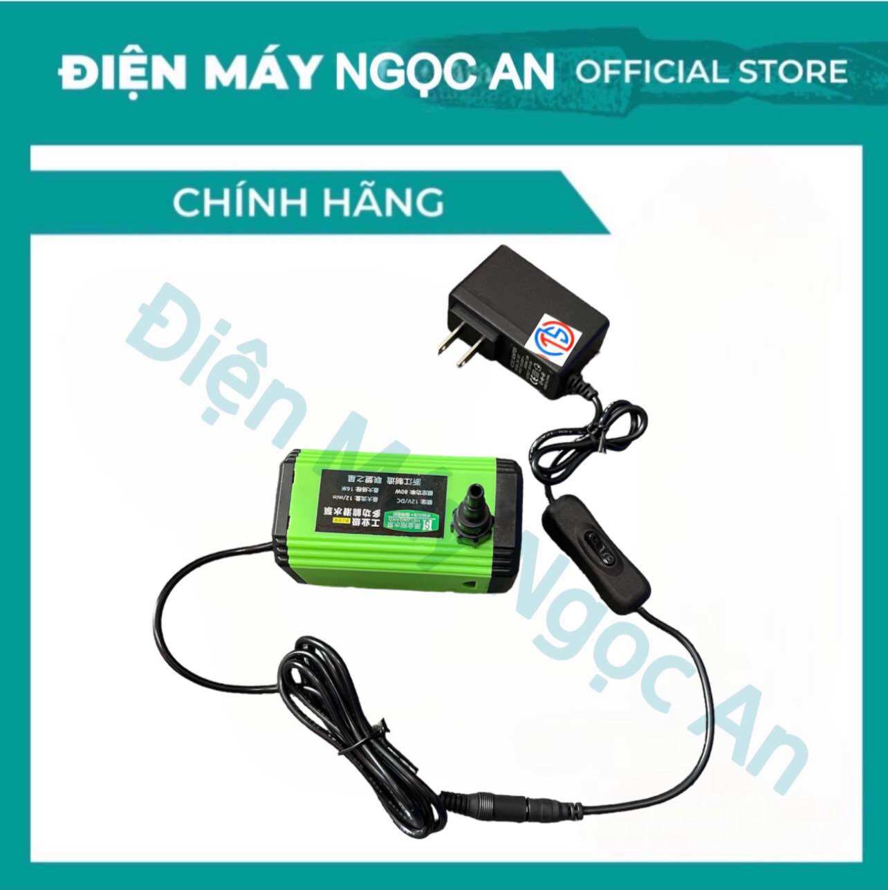 Máy Bơm Nước Mini 12v Dùng Cho Máy Cắt Rãnh Tường, Bể Cá