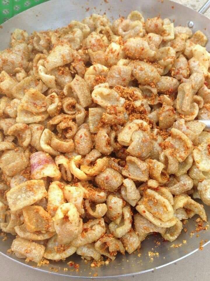 Da heo cháy tỏi túi zip 100g