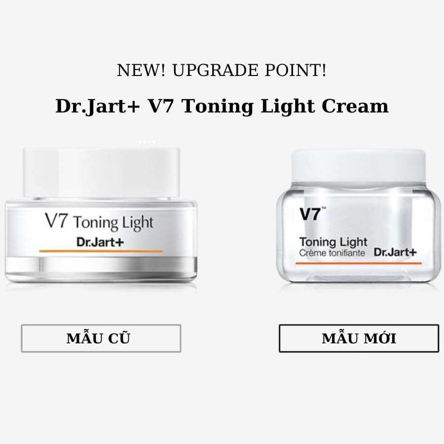 Kem Dưỡng Trắng Dr.Jart+ V7 Toning Light 50ml