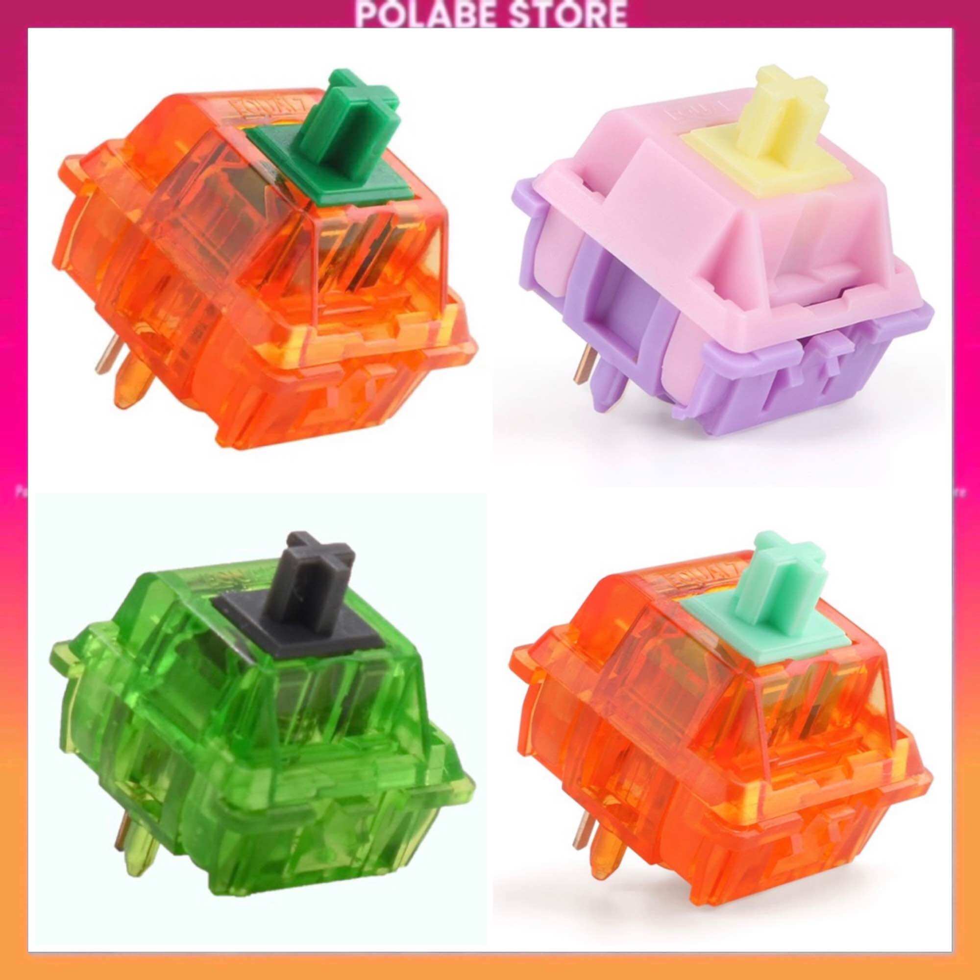 Equalz C3 Banana Split Linear switch công tắc bàn phím cơ C3 Macho Switch - Polabe Store